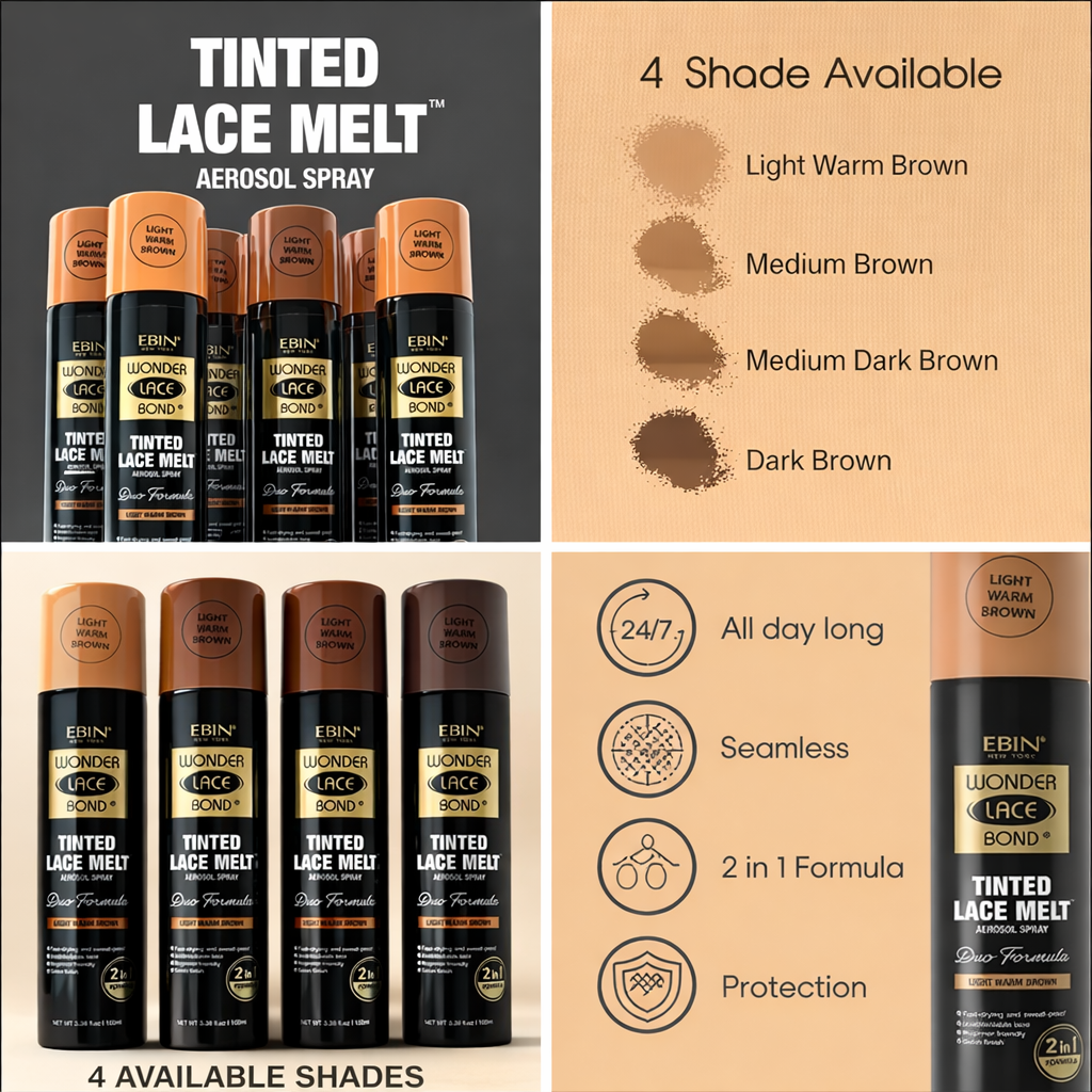 EBIN Wonder Bond Tinted Lace Melt Aerosol Spray