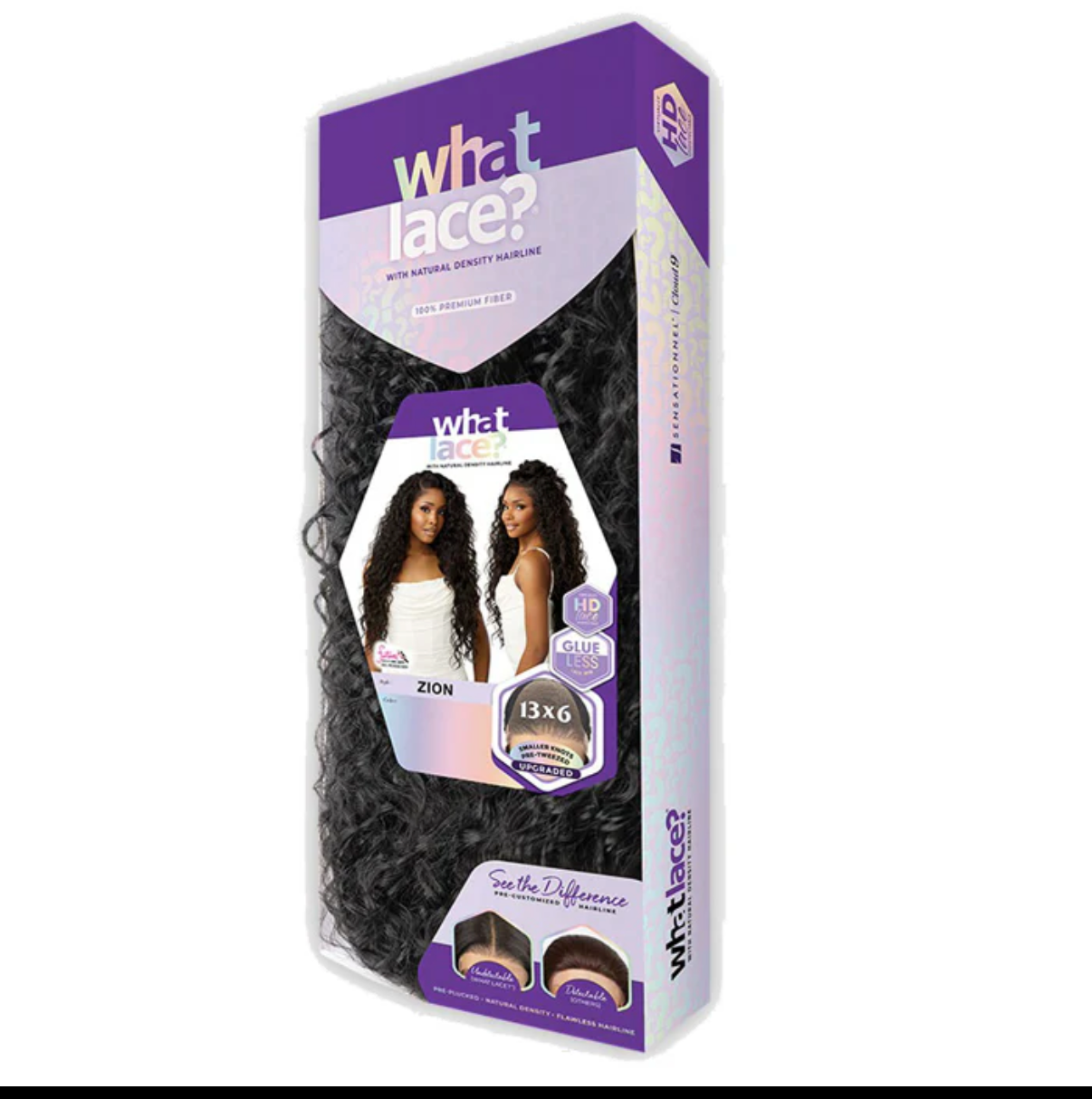 Sensationnel What Lace Glueless 13x6 HD Lace Front Wig – ZION