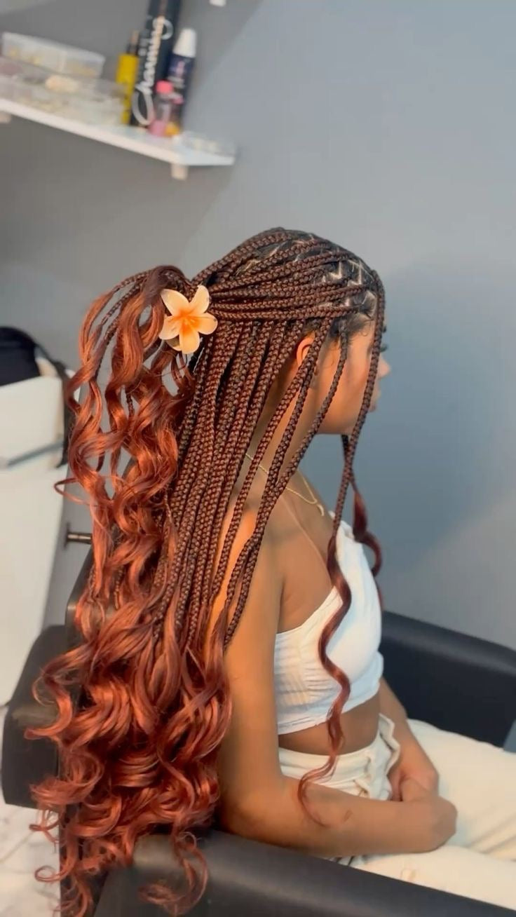 Bobbi Boss Knotless Pre-Stretched Braid – 3X French Curl 28”