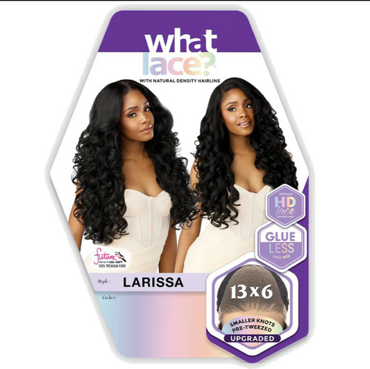 Sensationnel What Lace Glueless 13x6 HD Lace Frontal Wig – LARISSA