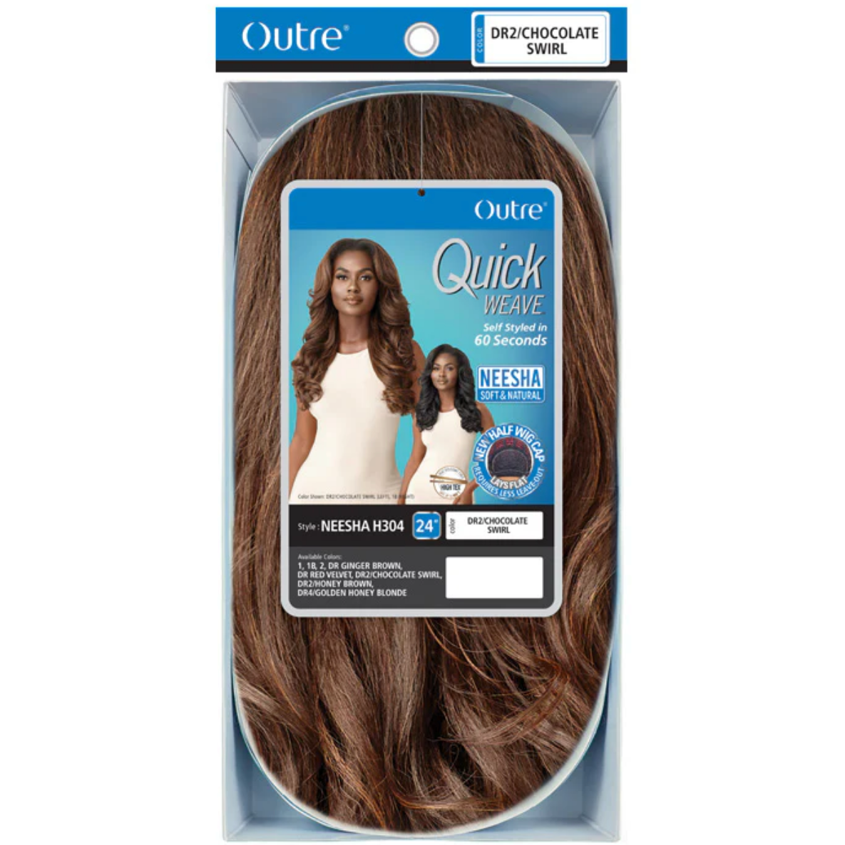 Outre Quick Weave Neesha Half Wig – NEESHA H304