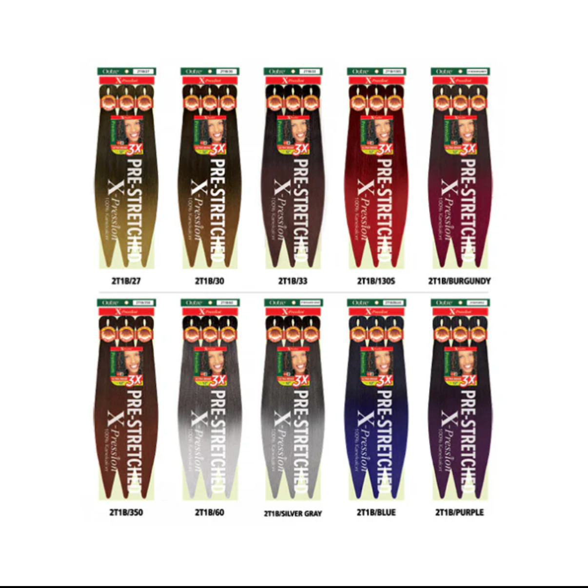Outre X-Pression Pre-Stretched Braid – ULTRA BRAID 3X 42