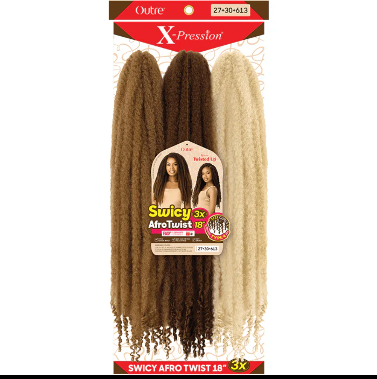Outre X-Pression Twisted Up Crochet Braids –